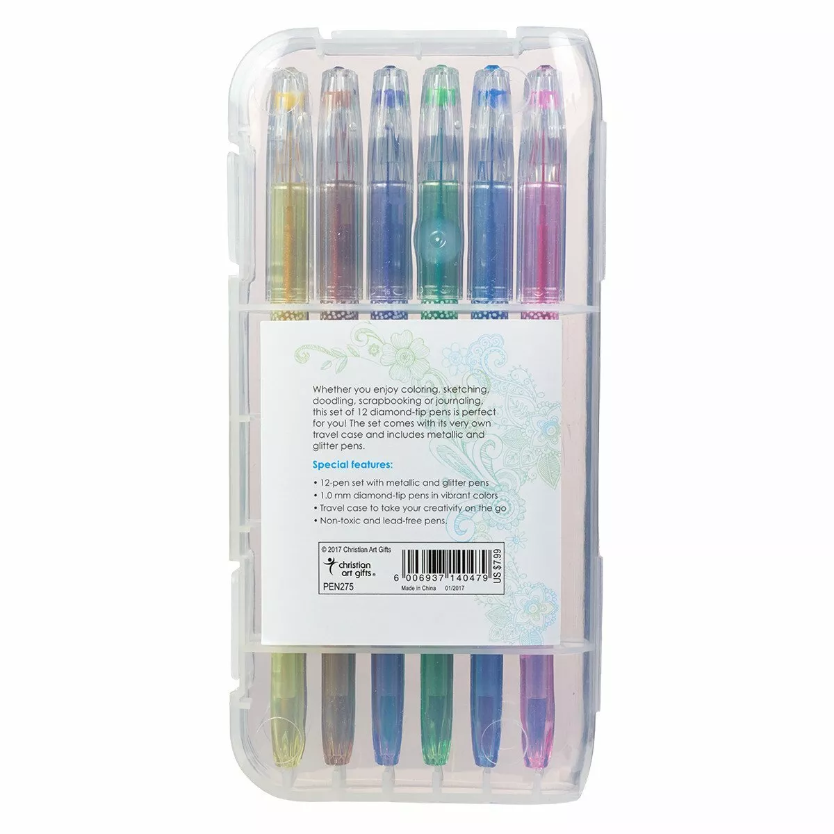 6-Count Artist Pens Set - Assorted Colors