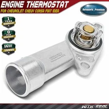 Engine Coolant Thermostat Housing Assembly for Chevrolet Chevy Corsa Fiat Idea