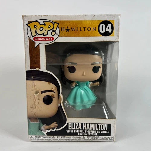 Eliza Hamilton Funko Pop! Broadway Hamilton 04 Vinyl Figure ~ Damaged Box