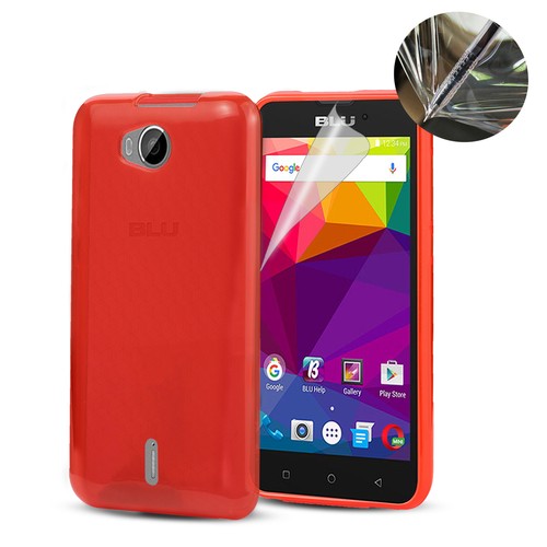 Per BLU Dash 4.5 D730U Custodia Sottile Silicone Gel Morbido - Foto 20 di 22