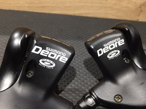 Shimano Deore 3x9 (SL-M510) Mountain Bike Gear Shifters Set - VGC - 第 2/9 張圖片
