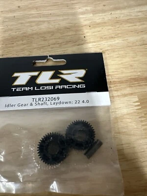 Idler Gear & Shaft Laydown Team Losi Racing 22 4.0 TLR232069 - Image 1 of 4