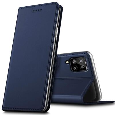 Flip Case Für Samsung Galaxy A12 / M12 Schutz Hülle Handy Tasche Klapphülle Slim