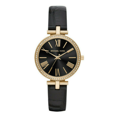 Michael Kors Maci leather strap watch Michael Kors Corey Watch 38mm – Meierotto Jewelers main image 3