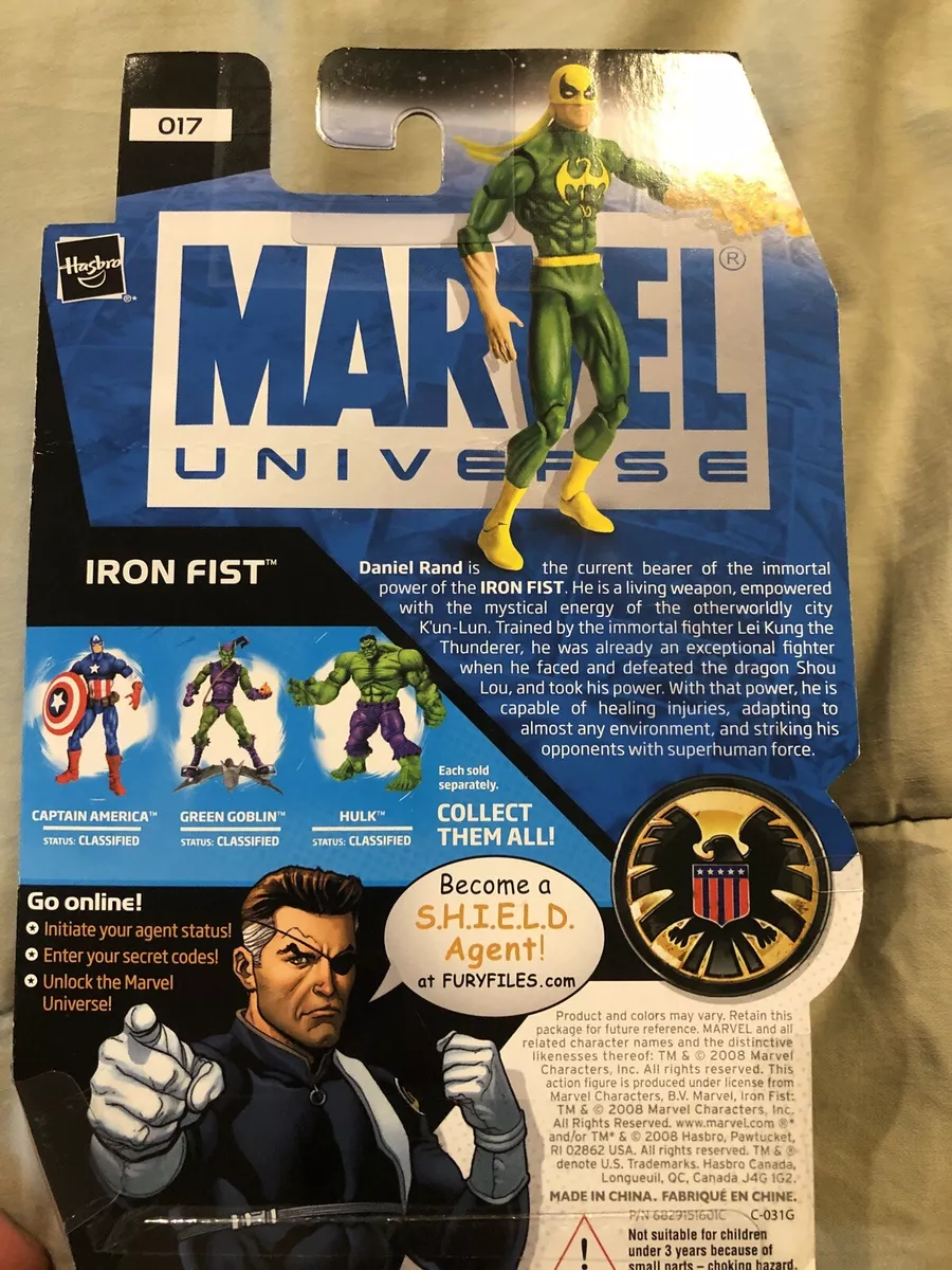 marvel universe 3.75 iron fist 017