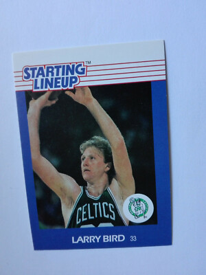 LARRY BIRD 1988 KENNER STARTING LINE UP CARD BOSTON CELTICS