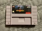 Mortal Kombat II 2 Acclaim (Super Nintendo SNES)Tested Authentic !!