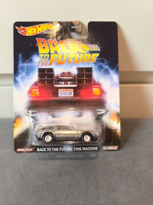 Hot Wheels Premium Back to the Future De Lorean Time Machine