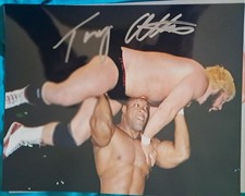 Tony Atlas Autographed 8x10 Photo WWE, WCW, NWA, Hall of Fame