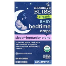 Organic Baby Bedtime Drops, Age 4 Months+, 2 oz (60 ml)
