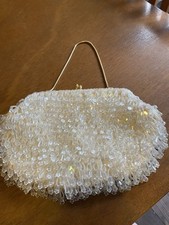 Late 50s Early 60s Beaded Clutch Purse