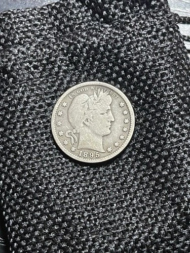 1895-P Barber Quarter VG