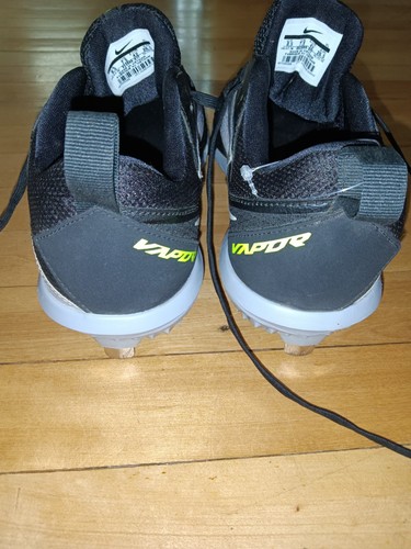 Nike Lunar Vapor Ultrafly Pro Mens Size 8.5 Sport Cleats Black Grey Green EUC - Picture 2 of 8