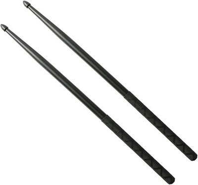 5A Nylon Drumsticks for Drum Set, Lightweight, Durable Plastic Exercise,