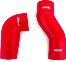 Mishimoto ‎MMHOSE-WRX-15ABRD Silicone Airbox Hose Kit For 2015+ Subaru WRX, Red
