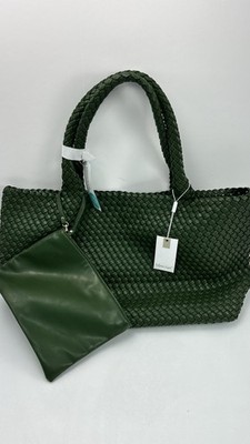 MODA LUXE Solana Tote- Dark Green- OS