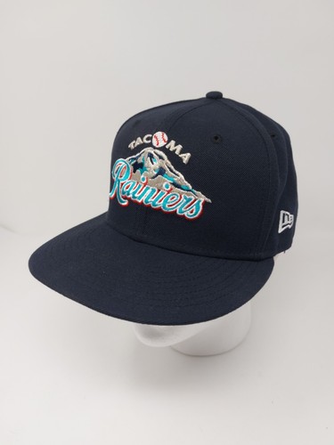Tacoma Rainiers X New Era 59Fifty Fitted Hat Size 7 1/2 Cap - Picture 2 of 10