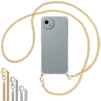 Handykette (Metallkette) für Sharp Aquos wish 4 Umhängehülle