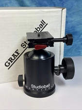 Swiss made Graf Studioball ball head with quick release mount (COR)