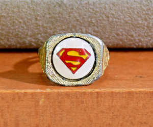 Vintage Superman Ring | eBay