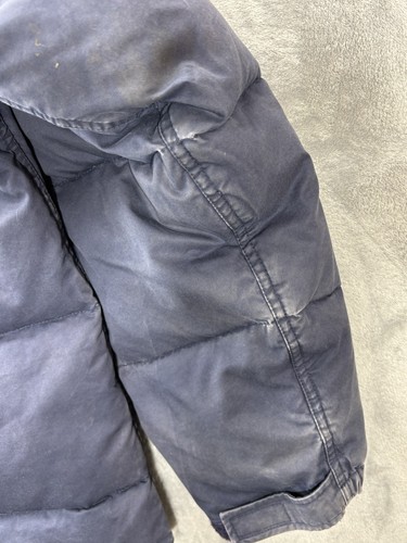 VTG Polo Jeans Co. Ralph Lauren Down Feather Puffer Jacket Medium Patina Blue RL - Picture 24 of 24