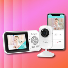 Video Baby Monitor BME28-1 WiFi Baby Camera,2.8" Display and App Control