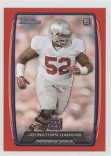 2013 Bowman Red /199 Johnathan Hankins #122 Rookie RC
