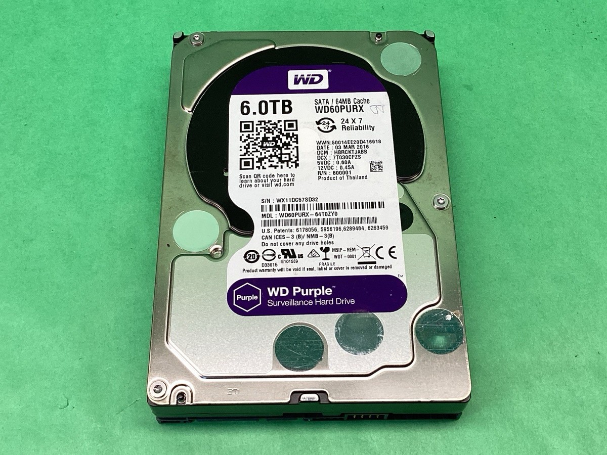Western Digital WD Purple 6 TB Surveillance 3.5