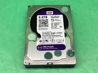 Western Digital WD Purple 6 TB Surveillance 3.5'' Hard Drive - FOR PARTS REPAIR