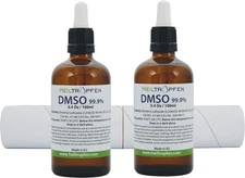 2X DMSO 99.9% Pharma grade ingredients | Low odor - Dimethyl sulfoxide... 