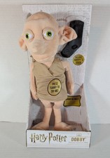 Harry Potter DOBBY plush talking Elf doll Noble collection w/ sock NIB