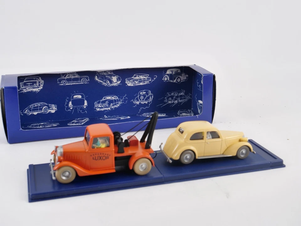 En voiture Tintin 1/43 La dépanneuse du Crabe aux pinces d'or - Photo 2/4