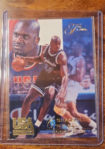 Shaquille O'neal #77 1994 Flair USA card