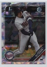 2019 Bowman Chrome Draft Sapphire Edition Spencer Steer #BDC-153 1k3x
