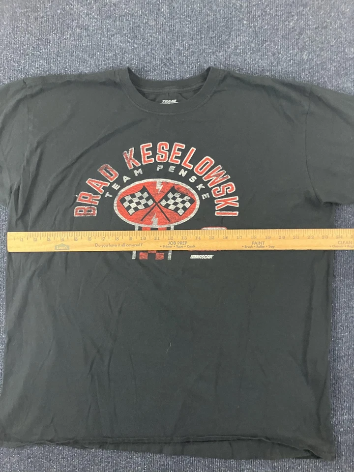 Рубашка мужская Brad Keselowski 2XL черная гоночная команда NASCAR Penske шина со скидкой - Изображение 2 из 4