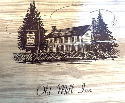 1956 Menu Old Mill Inn Bernardsville New Jersey Morristown NJ Vintage menu & ext