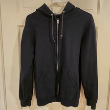 Fruit of the Loom Hooded Sweatshirt Long Sleeve - Full Zipper Jacket Size: S 