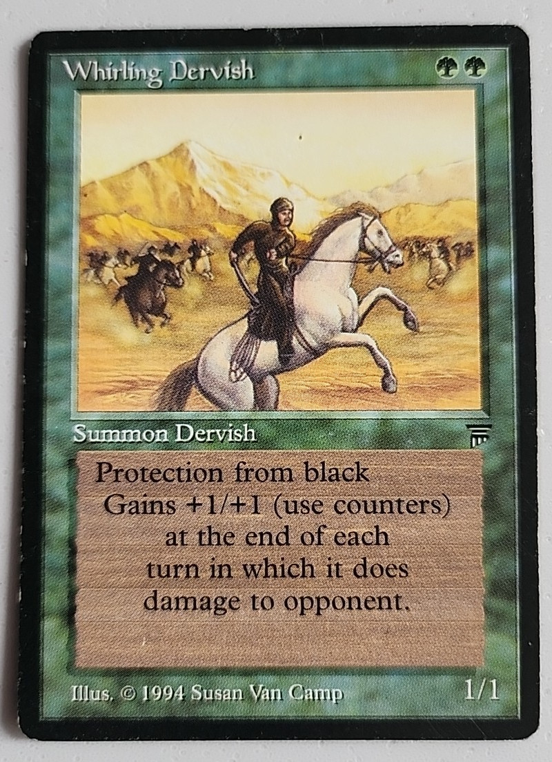 Whirling Dervish Legends Regular MP Moderately Played MTG 