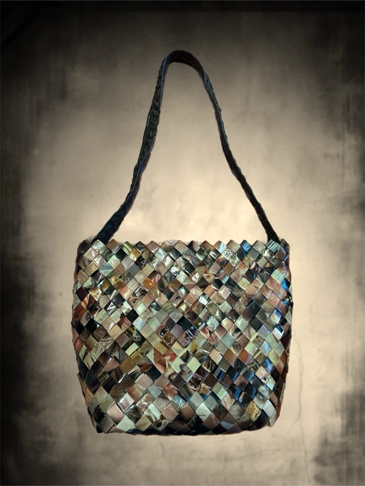 Nahui Ollin моды журнал Дамская сумка сумочка Artsy богемное ручной работы искусства w кожи - Изображение 2 из 4