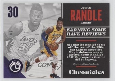 2017-18 Panini Chronicles Purple 106/149 Julius Randle #42 fm0