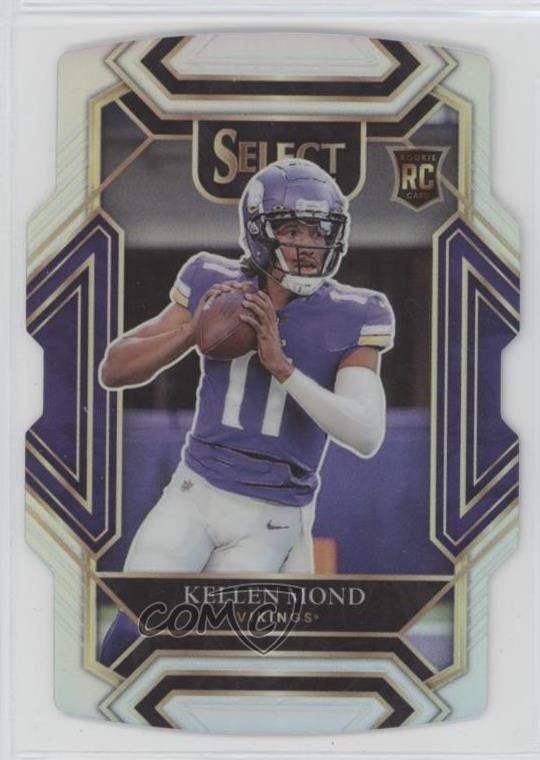 2021 Panini Select Club Level Silver Prizm Die-Cut Kellen Mond #264 0y59