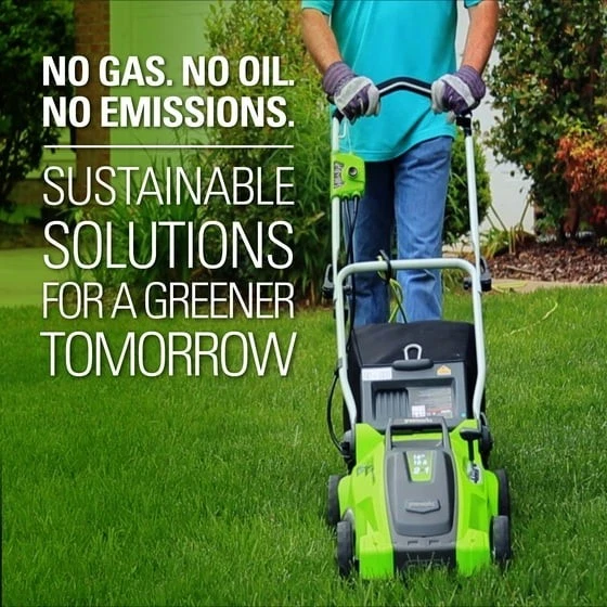 Проводная электрическая газонокосилка 10 А 16 дюймов мульчирующий мешок высокая эффективность - Изображение 4 из 4