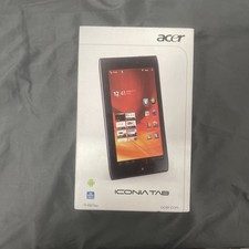 Acer A100 7-inch 8GB ICON TAB Android Tablet Original Power Supply Case CLEAN