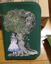 Disney Alice in Wonderland Mask Pouch 5.9x4.13x0.59" Yuko Higuchi Collaboration