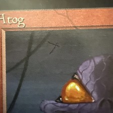 MTG - Atog - Antiquities MISPRINT - Small X in upper left side of picture