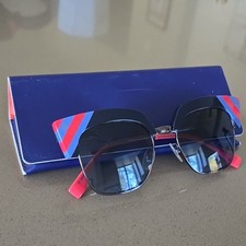 Authentic Fendi "Waves" Geometric Cat-Eye Sunglasses - Model FF 0241/S