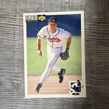 Upper Deck 1994 Collector's Choice Chipper Jones Base Set #152 Braves