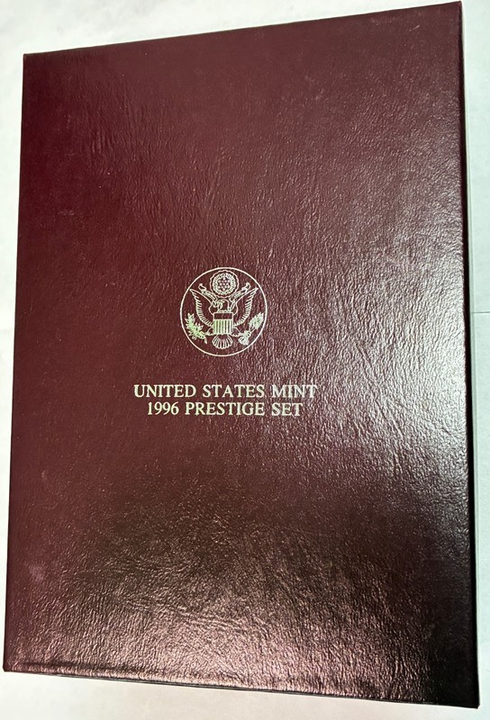 1996 PRESTIGE PROOF 7 COIN SET BEAUTIFUL PROOFS WITH CAMEOS RARE HARD TO FIND #2
