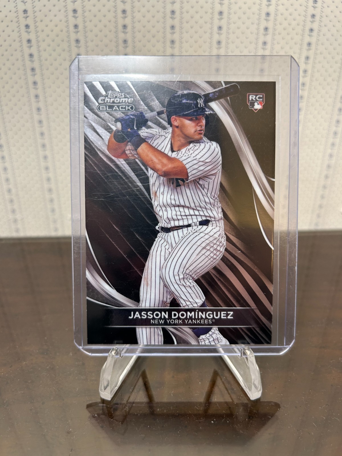 2024 Topps Chrome Black - #19 JASSON DOMINGUEZ - Rookie