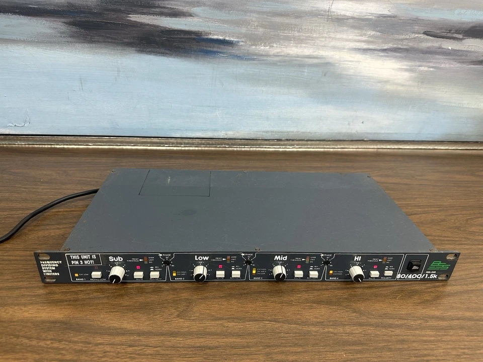 BSS FDS-360 Frequency Dividing System Crossovers - With 3 Cards - Image 2 of 4